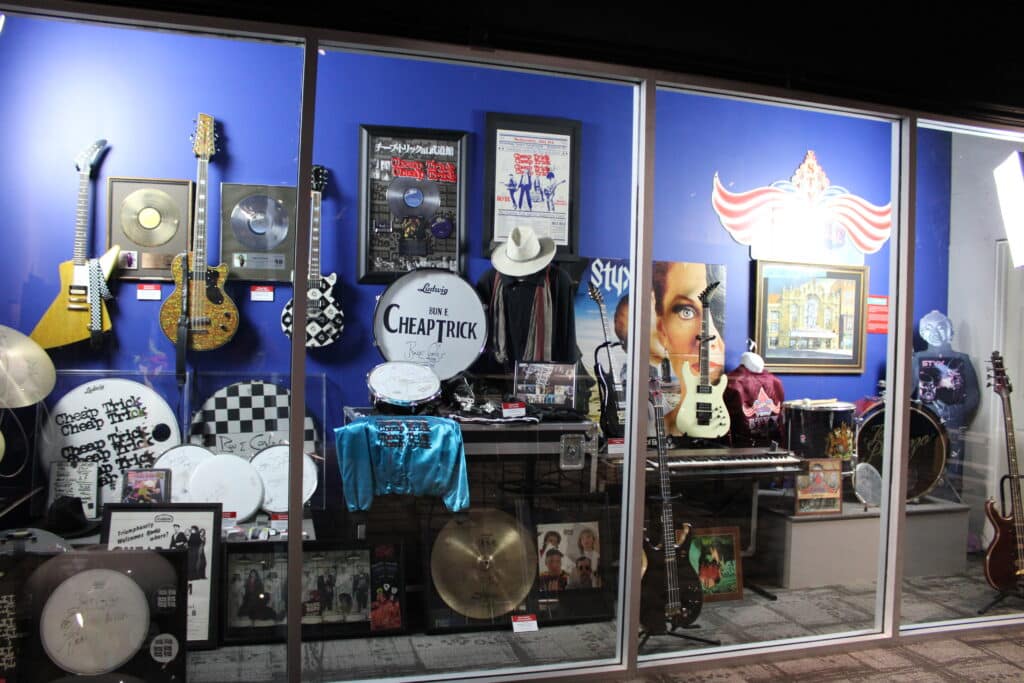 Interior 7 Illinois Rock & Roll Museum on Route 66 credit Christine Johnson